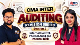 CMA Inter - AUDITING | Revision Series - Session 2 | MEPL Classes screenshot 1