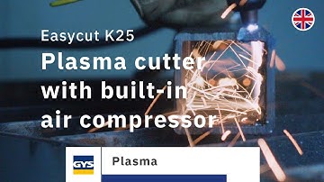 Easycut K25 - Plasma cutter with built-in air compressor