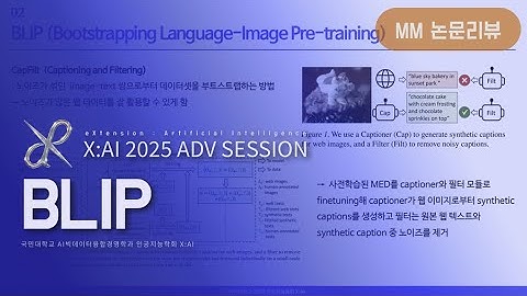 6기 논문 리뷰 📎 BLIP(2022): Bootstrapping Language-Image Pre-training for Unified Vision-Language ...