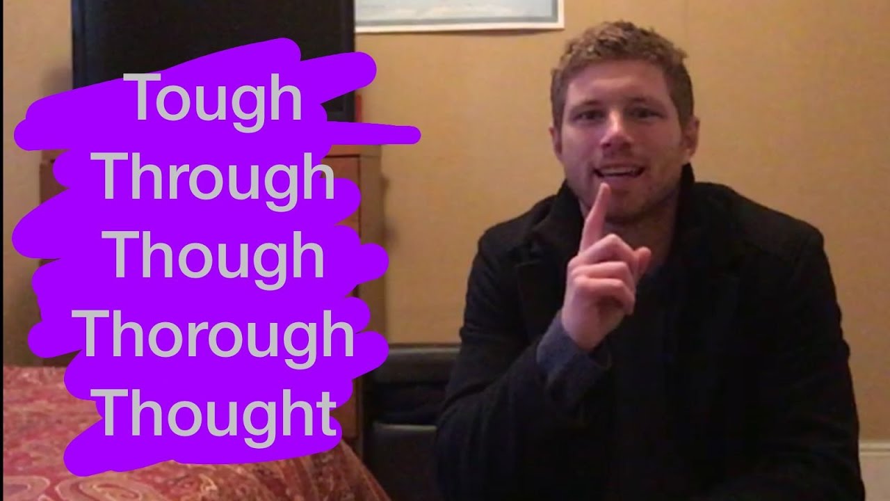 Tough, Though, Thought, Through, Thorough e Throughout - Conheça os  significados em inglês