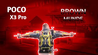 BGMI mountage 1vs 4 clutch intense game play With poco x3 pro  Tushar gaming