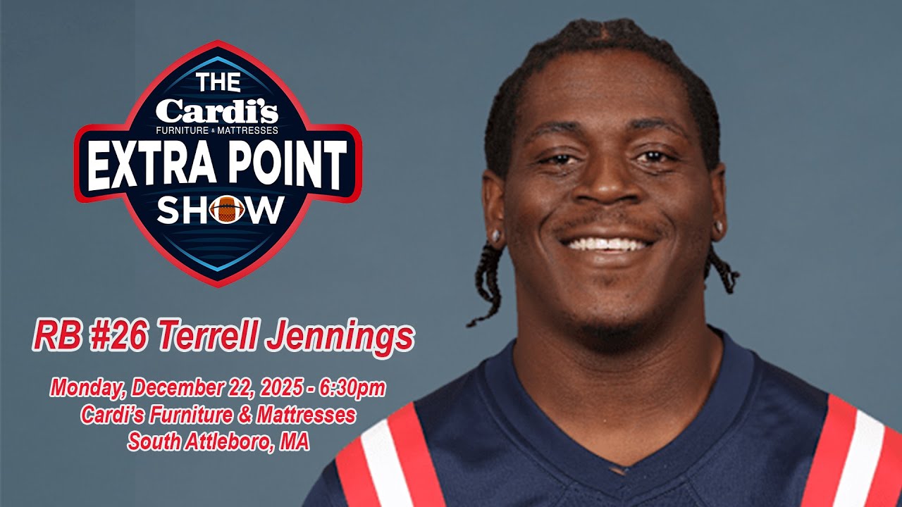 New England Running Back Terrell Jennings // LIVE at Cardi s Furniture & Mattresses