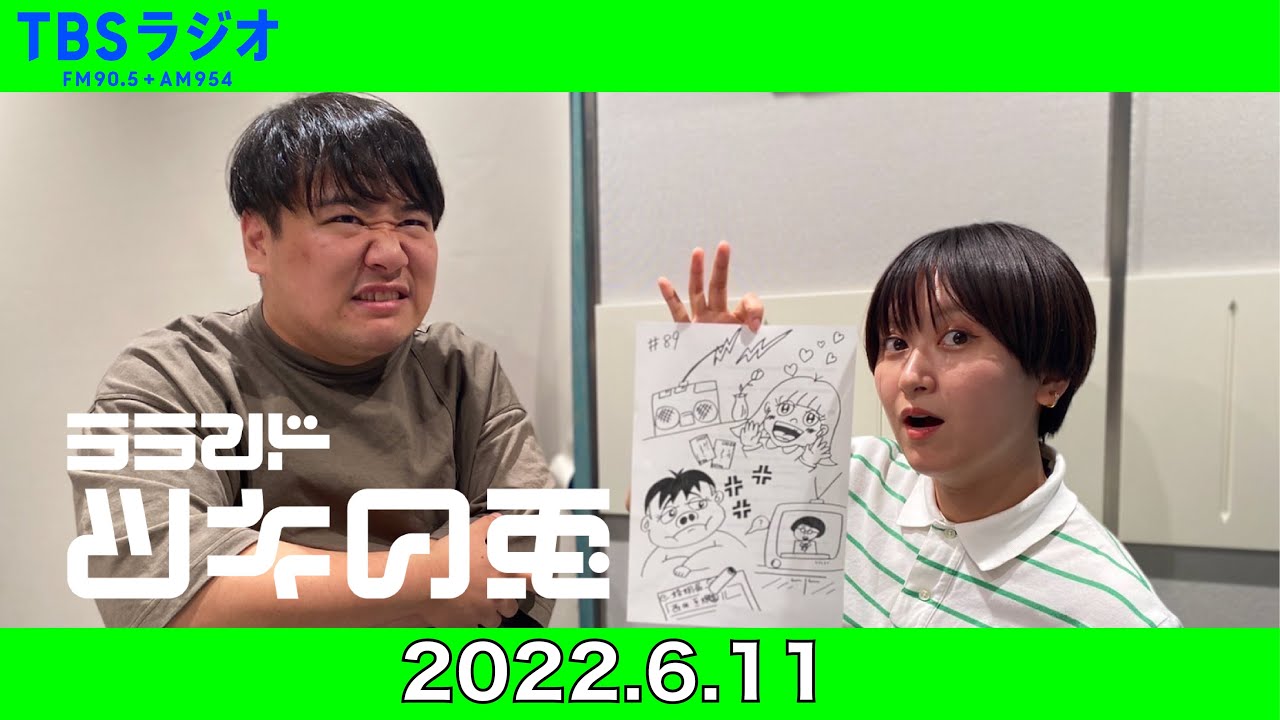 【公式】 ラランド・ツキの兎(TBS RADIO)【2022年6月11日】 のサムネイル