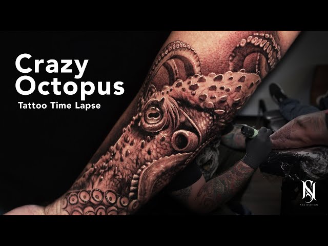 48-3D-octopus-tattoo | Spooky and Sweet