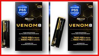 VENOM8 4TB NVMe SSD: Supercharge Your PS5 and PC Storage