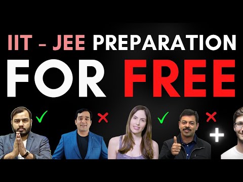How to do IIT - JEE Preparation for FREE ? | They Cleared JEE Without Investing Money #iitjeestory