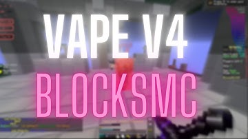 Hacking on BlocksMC with Vape V4 cracked