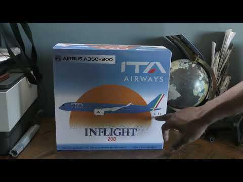 Inflight200 ITA AIRWAYS A350-900 Review/Unboxing