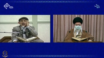 القارئ سيد صادق مسلمي  في صغره