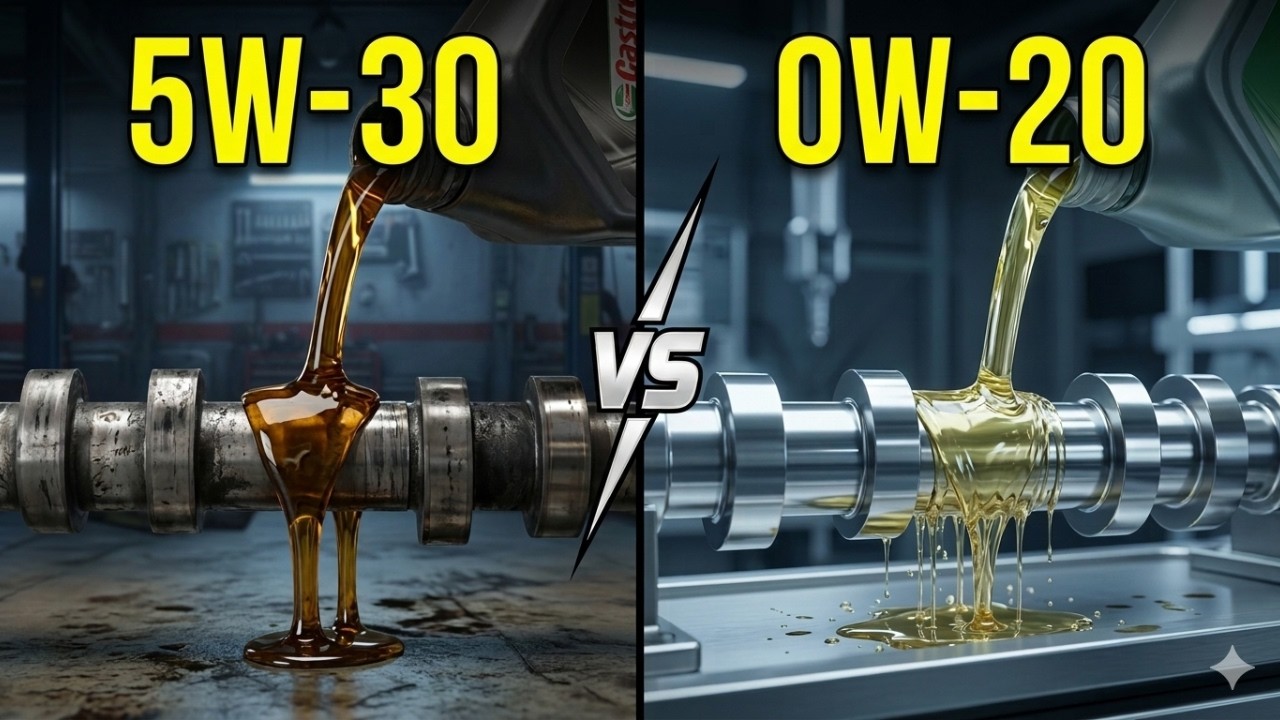 0W-20 vs 5W-30: Does Thinner Engine Oil Really Protect Your Engine ...