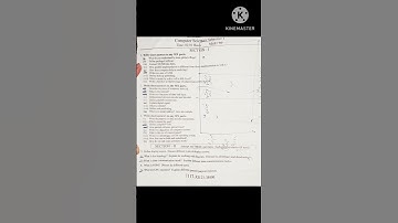 1st year / Computer 🖥️ science/ Annual Paper Most Important Questions......