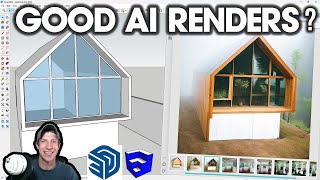 SketchUp Renderings with Veras AI  ARE THEY GOOD?