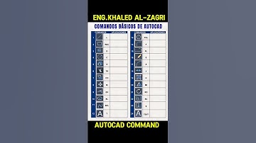 Autocad Commands! 🔥#autocad #cad #engineering