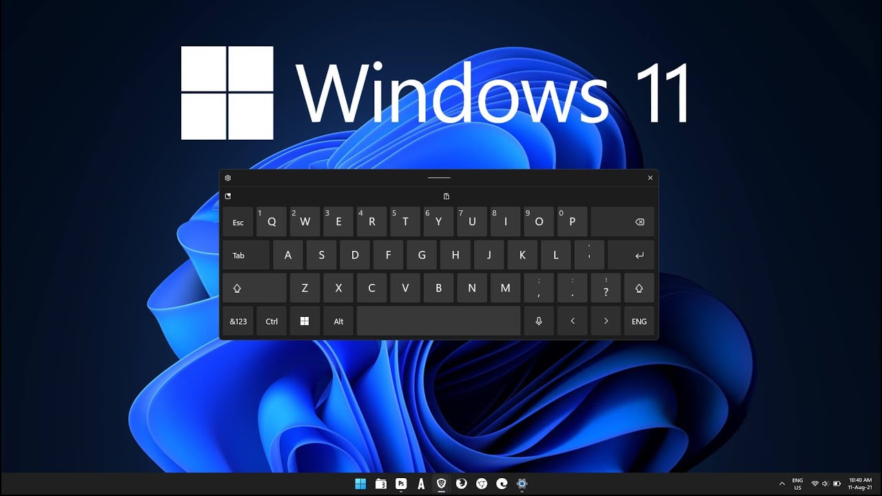 How to Enable the Touch Keyboard on Windows 7,8,10 & 11 | Enable or ...