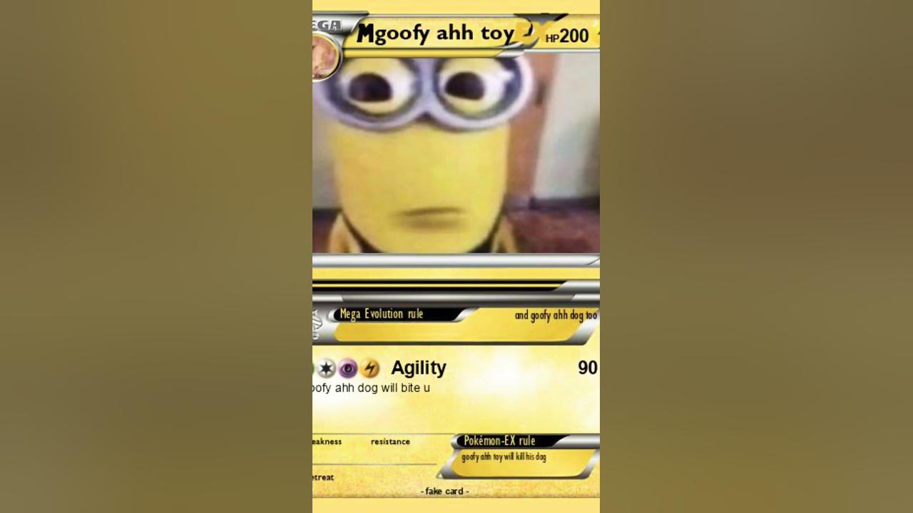 goofy ahh Pokemon card - YouTube