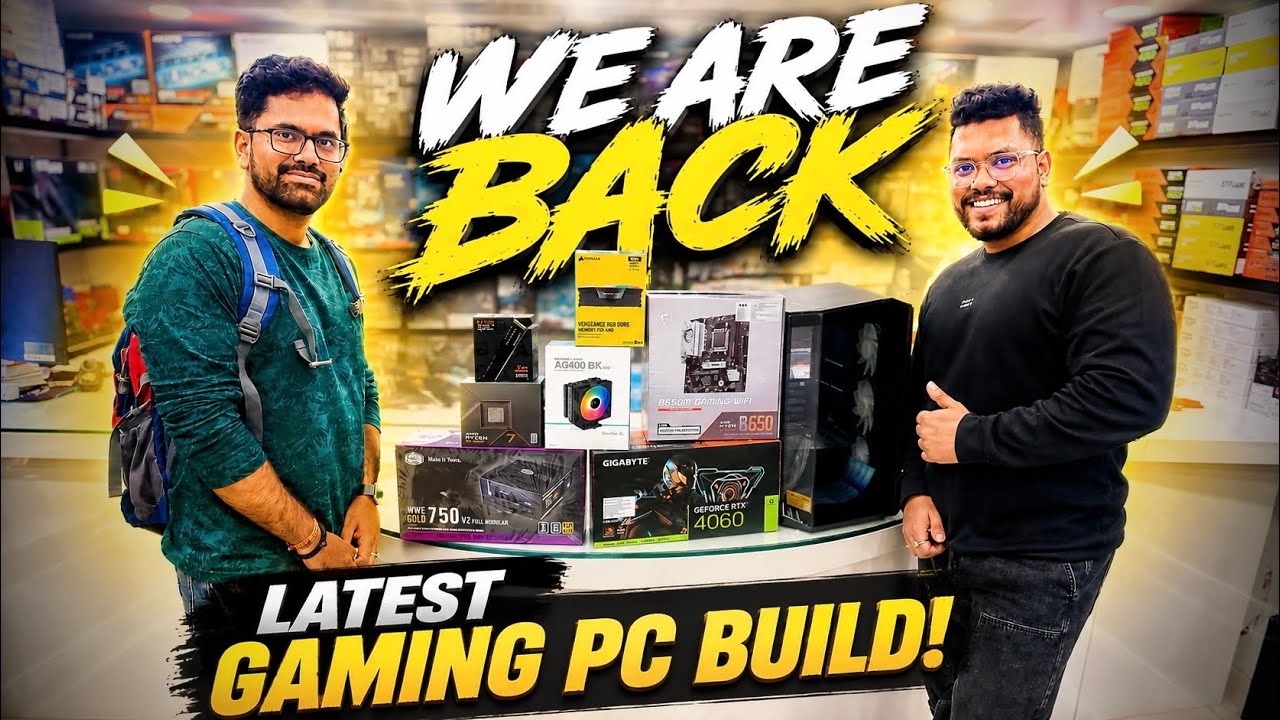 Ultimate Gaming and Editing PC Build | Ryzen 7 7700 x | RTX 4060 😍 ...