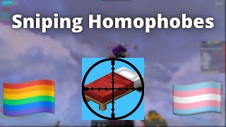 Destroying homophobic bedwars players