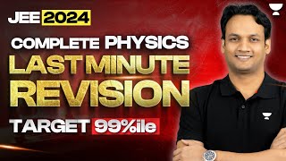 Jee 2024 Complete Physics Revision In One Shot