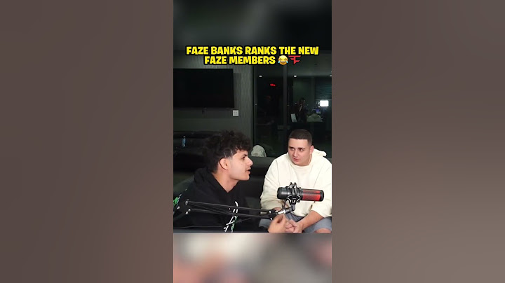 FaZe Banks rates all the new FaZe Members 😳