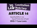 Article 14  constitution of india