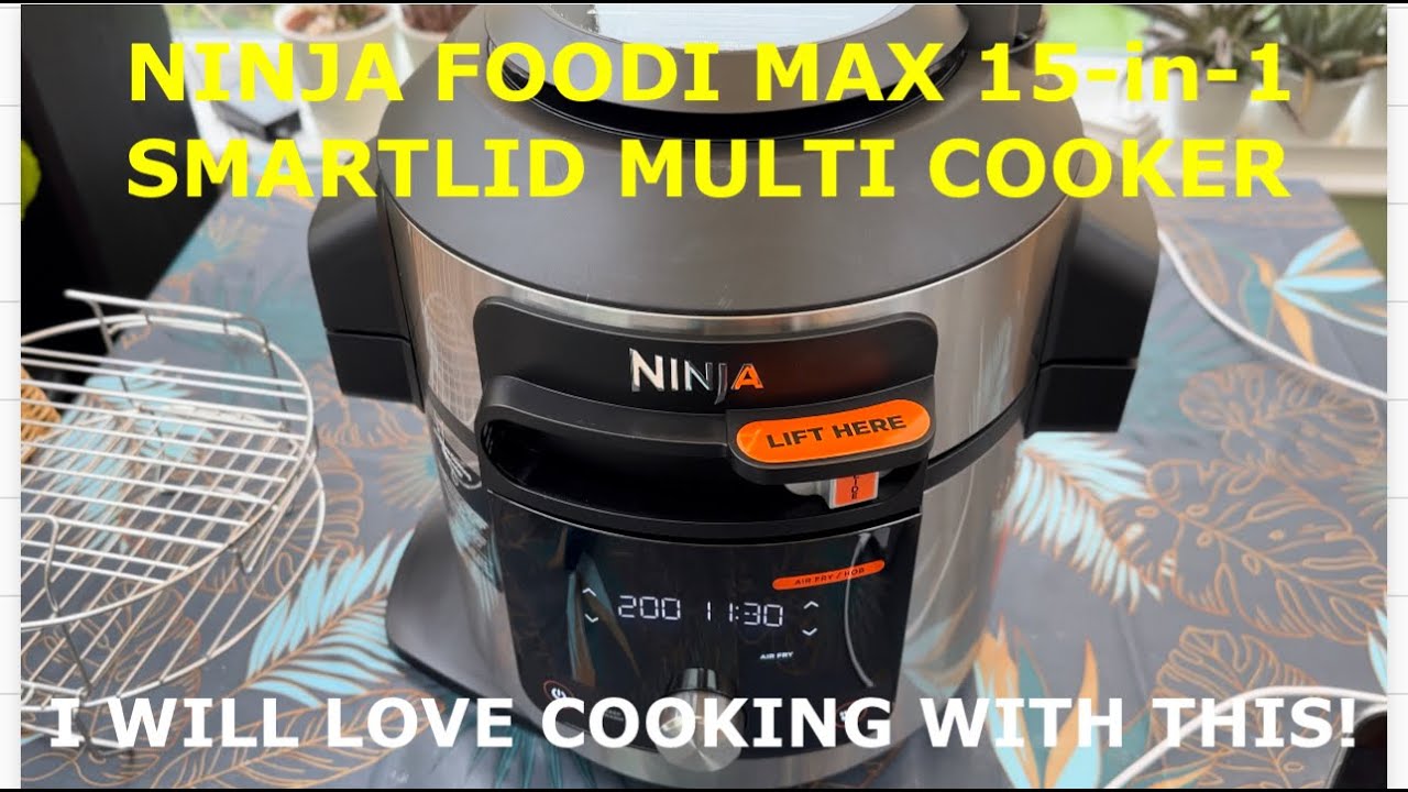 2021 Ninja Foodi Pressure Cooker Steam Fryer w/Smartlid: Unboxing