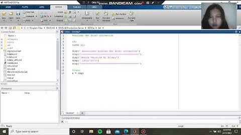 Cara membuat program di Matlab untuk Materi Baris dan Deret Aritmatika