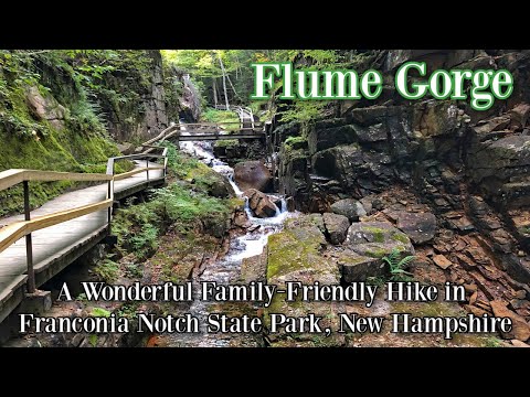 Flume Gorge - Franconia Notch State Park, Lincoln, New Hampshire