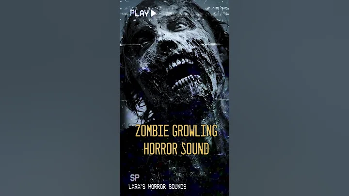🕷️🧟‍♂️ Scary Zombie Growling Eating Horror Sounds  🧟‍♂️🕷️ #asmreating  #horrorshorts  #zombieshorts