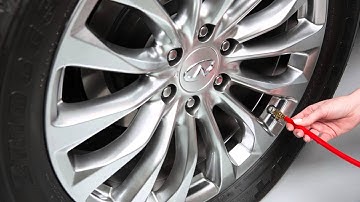 2016 Infiniti QX80 - Tire Pressure Monitoring System (TPMS) with Tire Inflation Indicator