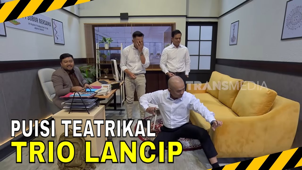 PETJAH! TRIO LANCIP MELAMAR KERJA DI KANTOR MILIK AWWE | MOMEN KOCAK LAPOR PAK! (15/12/25)