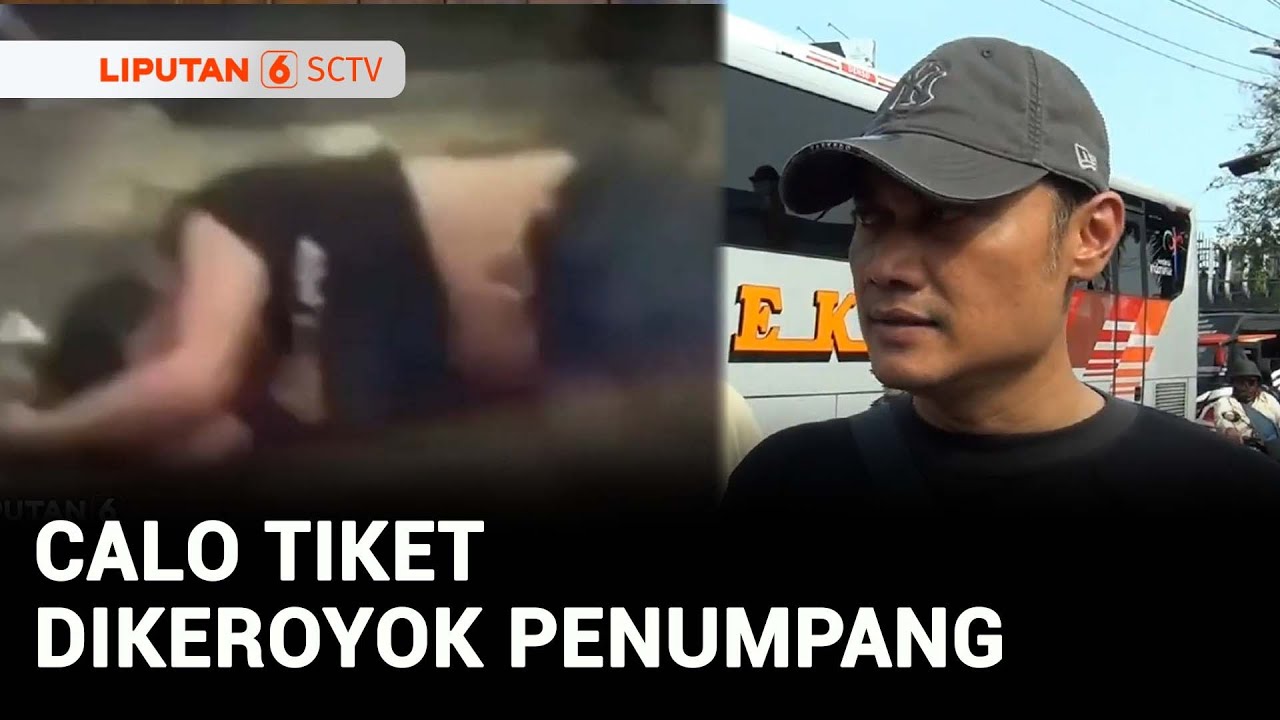 Gara-Gara Uang Rp25 Ribu, Calo Tiket di Terminal Purabaya Sidoarjo Dikeroyok Penumpang | Liputan 6
