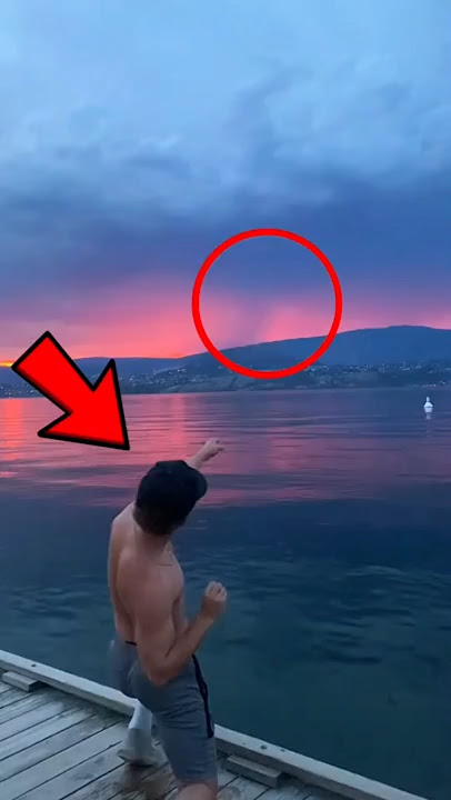 Trying to Summon Lightning Like Zeus😱 #shorts