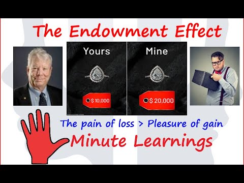 Endowment Effect - - Why we value our possessions highly? by 5 Minute Learnings