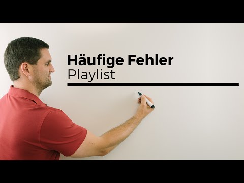 Video: Was ist eine häufige Fehldarstellung?