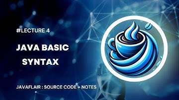 Java Basic Syntax
