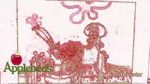 (REUPLOAD) SpongeBob SquarePants - SpongeBob Hooking Everything on the Boat In Applebee