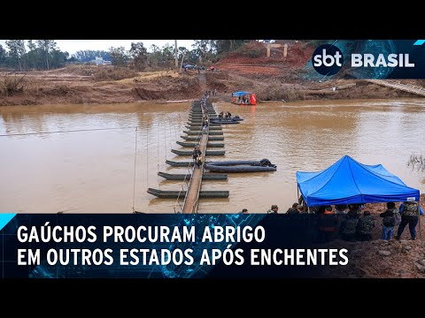 Video santa-catarina-atende-mais-de-400-familias-afetadas-pelas-chuvas-no-rs-sbt-brasil-18-05-24