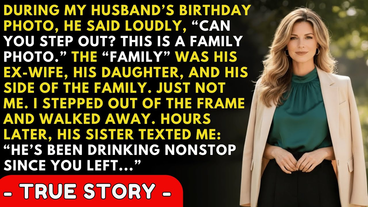 My Husband Asked Me to Step Out of the Photo—So I Stepped Out of His Life