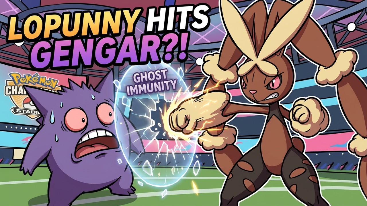 Mega Beware BEWARE OF MEGA LOPUNNY WITH YOUR PERISH TRAP TEAM IN POKEMON CHAMPIONS ...
