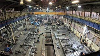 Mostostal Puławy S.A. - Proces wytwarzania konstrukcji stalowych