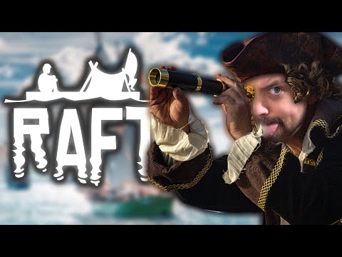 3 Piraten auf hoher SEE ★ RAFT Co-Op ★ 4K PC RTX 3080 Gameplay German / Deutsch