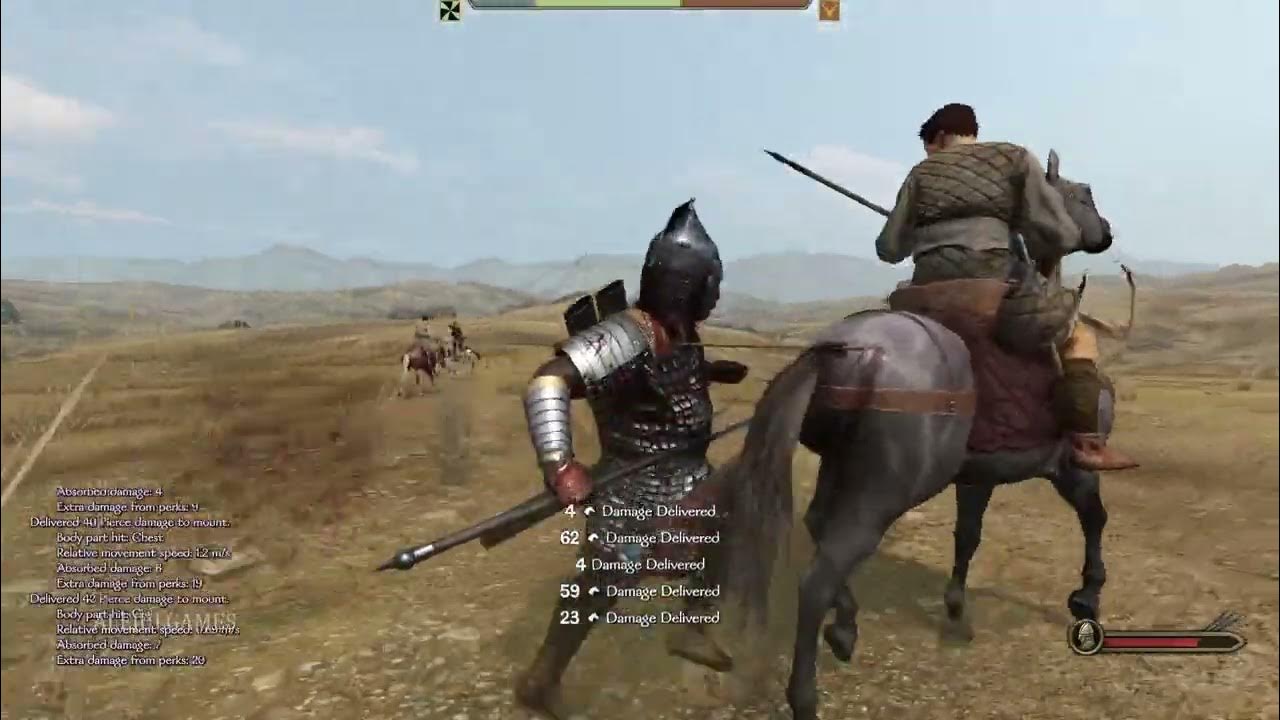 Javelin ONLY BATTLE (STRATEGY COMBAT) Mount&Blade 2 Bannerlord YouTube