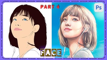 [ Photoshop Tutorial ] KNHS2 Vexel Art [ PART 4 - FACE ]