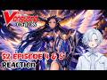 FIRST TIME REACTING TO CARDFIGHT!! VANGUARD OVERDRESS SEASON 2 EPISODE 4 & 5