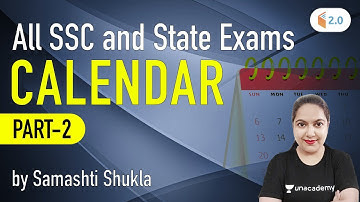 All SSC & State Exams | Reasoning Calendar by Samashti Shukla (Part-2)