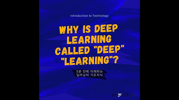 [5분 안에 이해하는 기초지식] Introduction to DEEP LEARNING : 딥러닝이란?