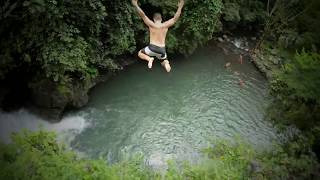 Aling Aling Waterfall - 15 metres jump spot