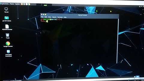 How to  Open Calandra in Parrot Os From terminal