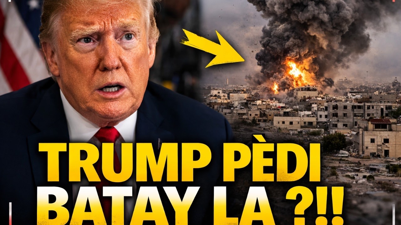 TRUMP PÈDI BATAY LA ? AMERIKEN AP POZE GRO KESYON MAGA KOU DEMOKRAT | GABRIEL