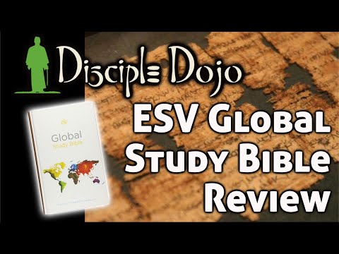 ESV Global Study Bible - An Honest Review (of a global resource Bible!)